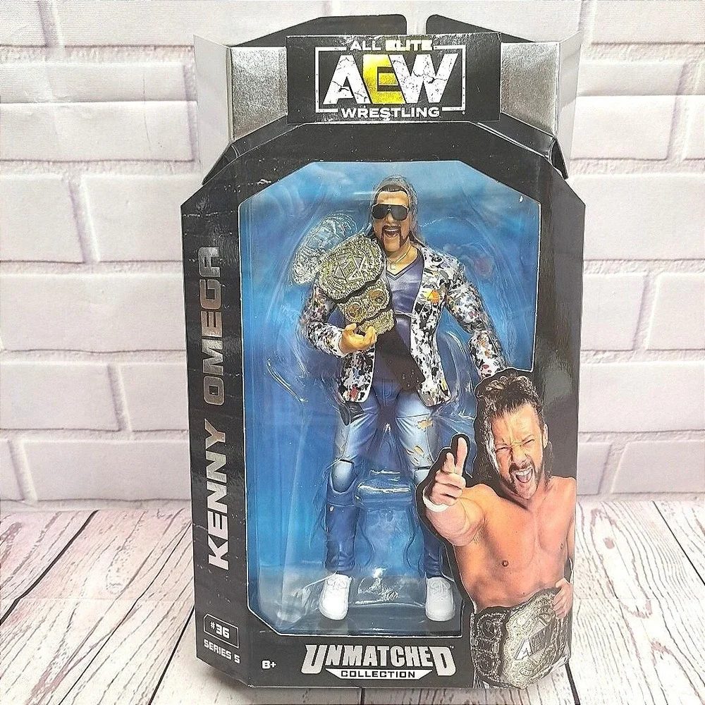 AEW Unmatched Series 5 Kenny Omega Action Figure #36 Jazwares Fyter Fest 2021
